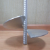 Anchor anchor for vineyard galvanized for trellis