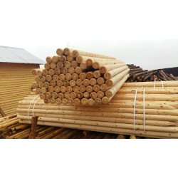 Столбы для виноградника сосновые оцилиндрованные и пропитанные (3)